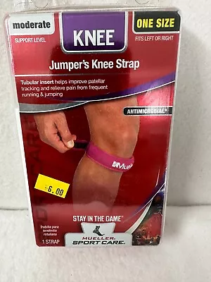 Mueller Jumper's Knee Strap One Size Pink - NEW • $10.36