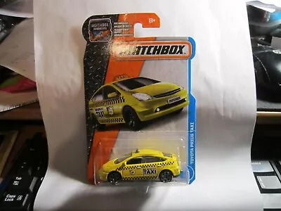 Matchbox 2017 MBX Adventure Series #15 Toyota Prius Taxi Yellow • $2.39