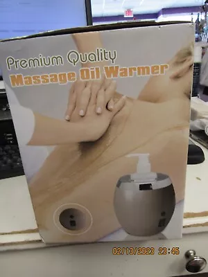 New! Massage Oil/lotion Bottle Warmer With Variable Heat Temperature Settings • $44.89