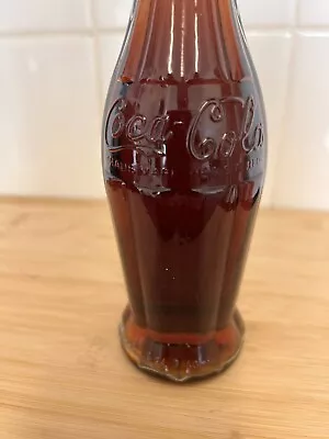Coca-Cola 125th Anniversary Vintage Style Limited Edition Glass Bottle • £7