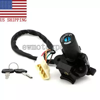 Ignition Switch Key For Kawasaki Ninja 250R EX 250 2008-2012 2009 2010 2011 2012 • $22.19