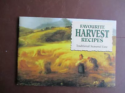 Favourite HARVEST Recipes Traditional Seasonal Fare Cookery Book Booklet Salmon • £2.99