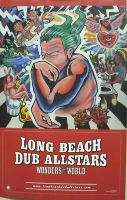 $9.99 • Buy Long Beach Dub Allstars 2001 Promotional Poster Flawless New Old Stock Sublime