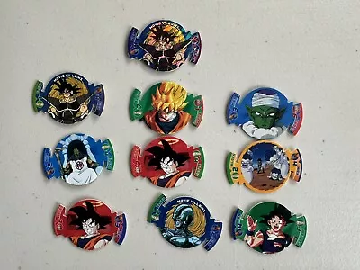 Dragon Ball Z Dizk (series 3) Rare DBZ Tazo Mixed Lot Of 8 + 1 RARE SHINY • $39.99