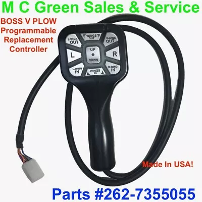 $255 • Buy New Boss Rt3 Handheld V-plow Snow Plow Controller Smart Touch 2 Msc09601 Vee Ii