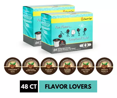 Flavor Lovers Coffee Variety Pack 48 Ct K Cup Pods For Keurig Brewers  • $34.99