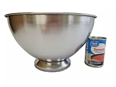 REVERE WARE BIG 5 Qt Stainless Steel Pedestal Footed Mixing Bowl RARE C34 • $51.99