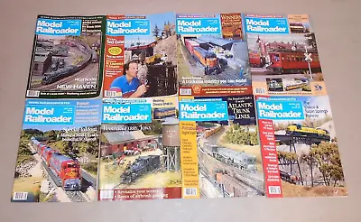 Lot Of 8 Issues Of 1992 Model Railroader Magazine • $6.99