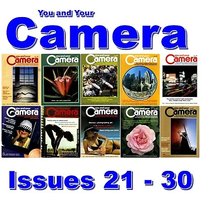 1 X You And Your Camera Magazines Photography Course Guides Issue 21-30 • £4.99