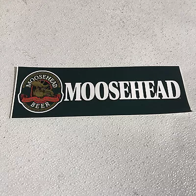 Vintage “The Moose Is Loose  MooseHead Canadian Beer Bumper Sticker 1995 • $5.99