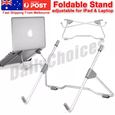 $8.29 • Buy Adjustable Laptop Notebook Stand Desk Table Tray Home Office Portable Foldable