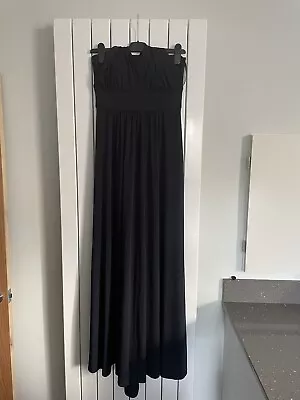 M&S NAVY MULTI-WAY LONG DRESS- Size 12- NEW WITH TAG-CRUISE PROM BRIDESMAID • £10