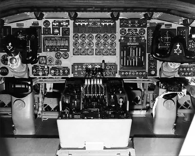 NORTH AMERICAN XB-70 COCKPIT 11x14 SILVER HALIDE PHOTO PRINT • $29.99