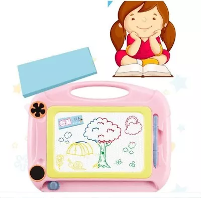 £9.99 • Buy Magnetic Drawing Board Toy For Kids Large Doodle Writing Painting Sketch Pad Pen