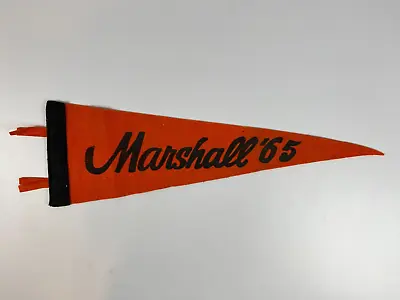 Vintage Marshall ‘65 Felt Pennant • $28.88