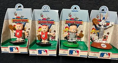Looney Tunes MLB Figurines Applause 1990 Warner Bros. Bugs Porky Pig Fudd • $12.95