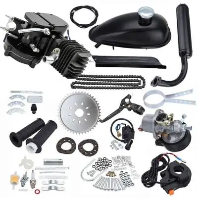$105.59 • Buy Pro 80cc Bike Bicycle Motorized 2 Stroke Petrol Gas DIY Motor Engine Kit 28 