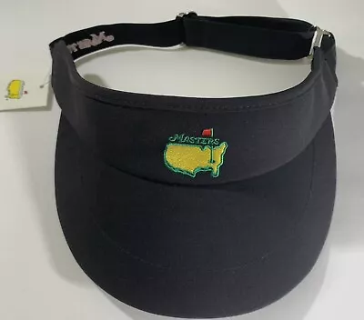 Masters Golf Visor Tour Style Black Augusta National 2024 Masters Pga New • $58.95