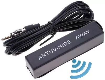 UK Car Interior Hidden Amplified Antenna Electronic Stereo AM/FM Radio Universal • £9.11