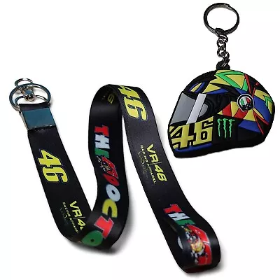 Motorcycle Keychain PACK OF 2 For Men Boys Moto Racing GP Sports Doctor Keychain • $17.09