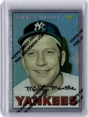 1996 Topps Mickey Mantle Finest Mickey Mantle Auto New York Yankees #150 • $10.99