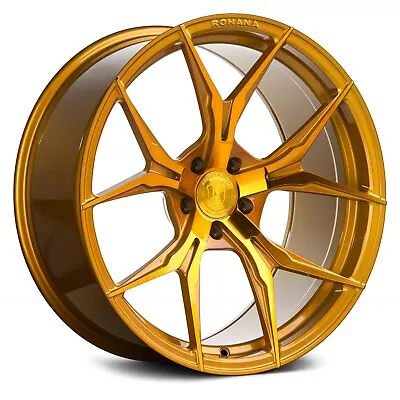 Rohana RFx5 Wheel 20x9 (22 5x114.3 73.1) Gold Single Rim • $630