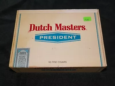 Dutch Masters President   Empty Cigar Box • $10