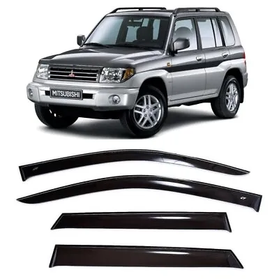 For Mitsubishi Pajero Pinin 5d Side Window Wind Visors Sun Rain Guard Deflectors • $119