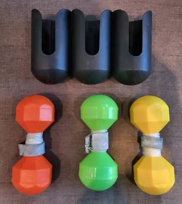3 Preowned Safety Fishing Marker Buoys Set.(Boating)Free Shipping  • $39.95