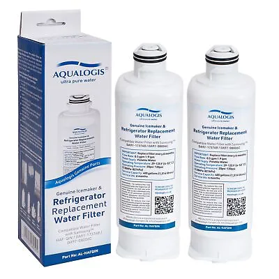 2 X Fridge Water Filter For Samsung DA97-17376B HAF-QIN Refrigerator Water Filte • £26.80