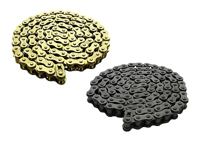 420 428 Gold Steel Pitbike Dirt Quad ATV Bike DRIVE CHAIN Split Break Motorcycle • £9.39