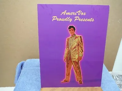 Elvis Presley AmeriVox Phone Card Advertisement Gold Lame Suit • $16
