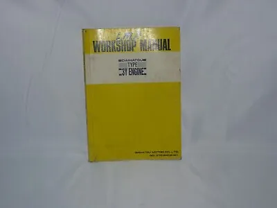 Genuine Daihatsu 3y Engine Workshop Manual • $25