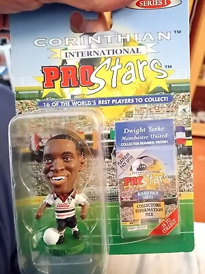 Corinthian Prostar Series 1 Pro001 Dwight Yorke Manchester United Blister • £12