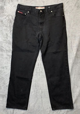 £15.95 • Buy Lee Cooper Brook Jeans Men's Regular Straight Leg Black Designer Zip Fly W36 L30