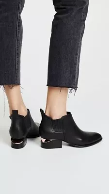 Alexander Wang Kori Black Rose Gold Boots  • $200