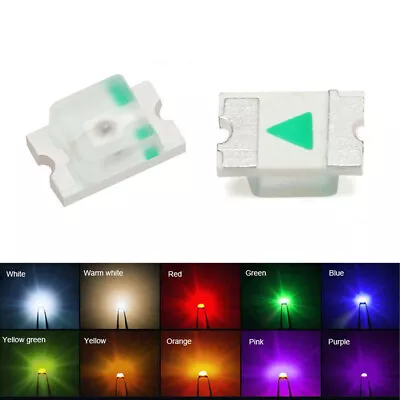 SMD/SMT LED 0805 Ultra Bright White Red Yellow Blue Green Orange Emitting Diodes • $1.76