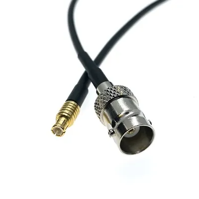 RG174 BNC Female Jack To MCX Male Plug Crimp Coax Coaxial Connector RF Cable • $3.14