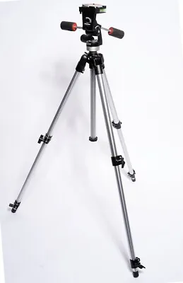 Manfrotto 055 Tripod With 029MK2 Head - Excellent • £152.40
