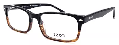 IZOD - IZ2001 54/18/145 BROWN FADE - NEW Authentic MEN Designer EYEGLASSES Frame • $39.95