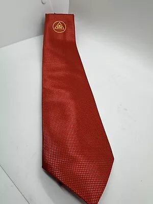 Royal Arch Triple Satin Masonic Neck Tie • $11