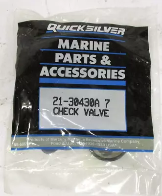 Mercury Mariner Quicksilver OEM Check Valve Fuel Pump Kit Lot Of 2 • $49.66