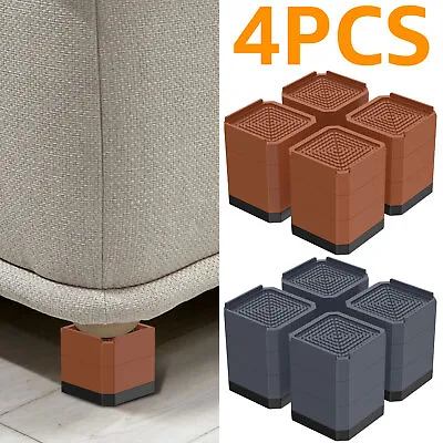 Bed Risers 3-Layer Detachable Adjustable Furniture Risers Heavy-Duty Table Cajg • $26.19