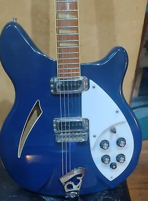 Rickenbacker 360 1974 Azureglo Blue W/ Original HSC VG+ Cond. No Mods  • $2600