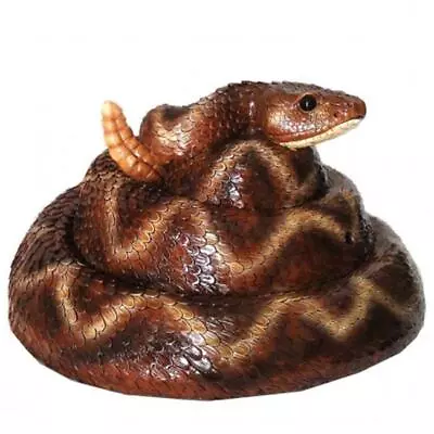 Michael Carr Designs MCD80073 Rattler Snake Resin Statue With Motion Activate... • $32.49