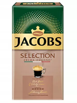 Jacobs SELECTION CREMA ITALIANO Ground Coffee 500g ( 17.62 Oz ) • £24.05