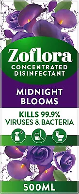 Zoflora Midnight Blooms Concentrated Multipurpose Disinfectant 500ml • £6.99