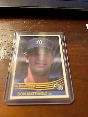 DON MATTINGLY Rookie CARD; 1984 Donruss; Mint;  NY YANKEE Star • $29.99