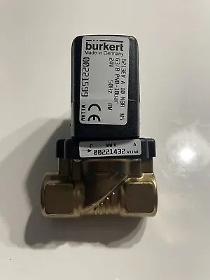 Burkert 6213EV A 10 NBR MS G3/8 PN0-10bar 24V AC 2/2 Way Solenoid Valve 221599 • £29.99