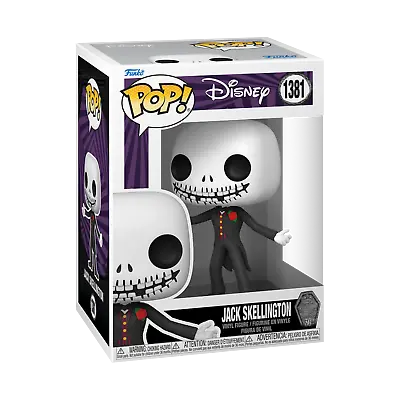 Funko Pop Formal Jack (1381) Nightmare Before Christmas Vinyl Figure Figurine • £14.99